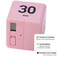 thumbnail image 3 of nipocaio Gravity Sensor Flip Timer Timer for Kids Workout Timer and Game Timer for Time (Pink), 3 of 5