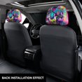 thumbnail image 5 of 2 PCS Car Headrest Cover, French Bulldog Cool No.113 Soft Car Seat Head Rest Cover Protector Interior Car Accessories Seat Covers for Cars Truck Auto Only Covers, 5 of 8