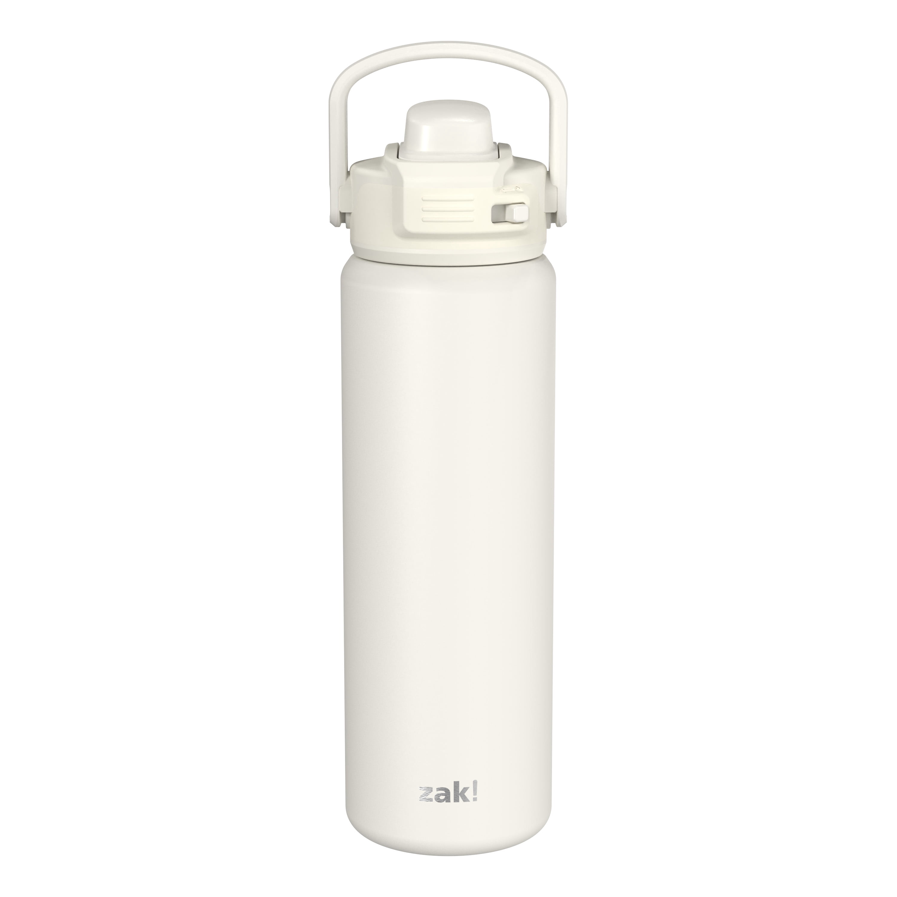 Ivory Powder Coat 24oz Stainless Steel Vacuum Beacon Bottle