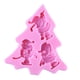 thumbnail image 5 of de silicona a pastel de fondant, Noel para esquiar, esa arcilla artesanal de bricolaje, 5 of 9