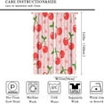 thumbnail image 2 of Cherry Blackout Curtains, Summer Fruit Cherry Love Pattern Style, Kids Girls Bedroom Living Room Blackout Decorative Curtains, 2 Panel Set,42X63 Inch, 2 of 6