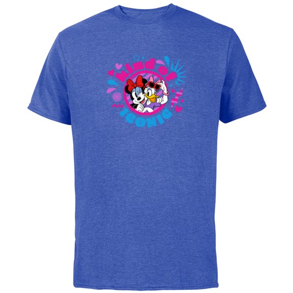Disney Minnie and Daisy Kind of Iconic - Short Sleeve Cotton T-Shirt for Adults - Customized-Royal Heather