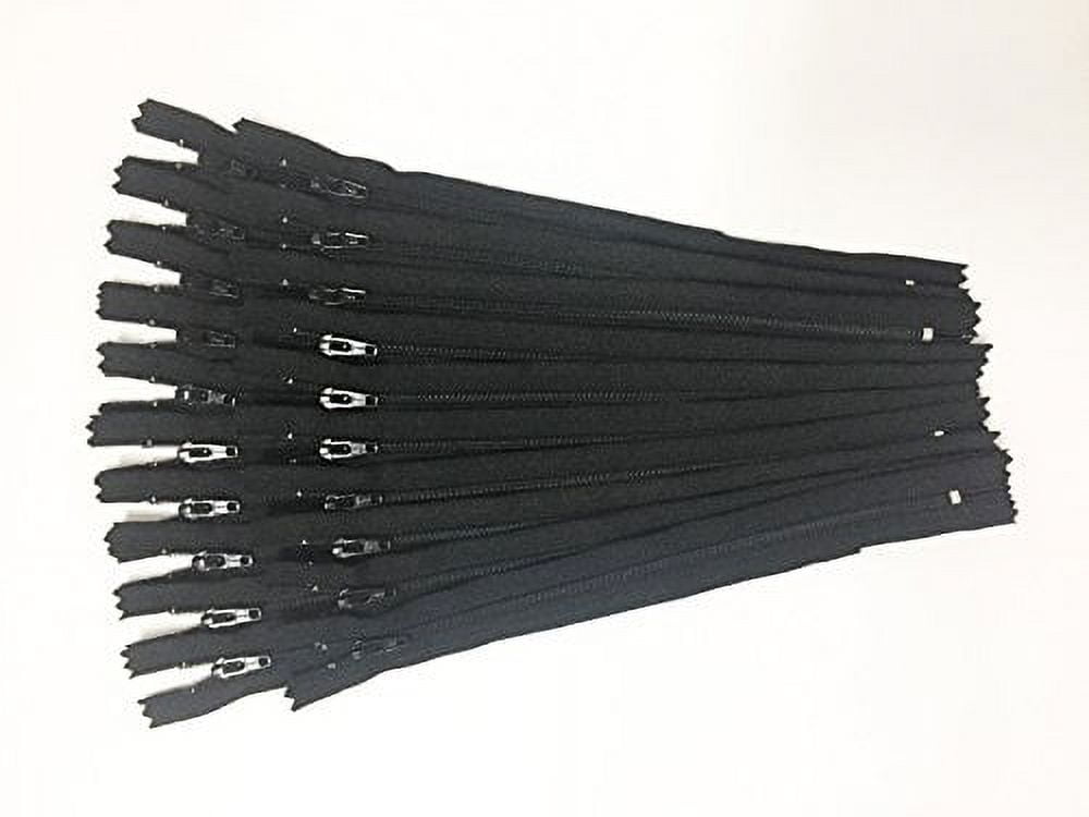 Coats & Clark Allzweck-Reißverschluss 55,9 Cm - Polyester, Messingzähne, Für Jacken & Bekleidung, Schwarz