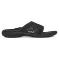 thumbnail image 2 of SOLE Sport Slide Sandals - Men's Supportive Slip-on Sandal - Raven, 2 of 4