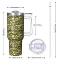 thumbnail image 4 of Camouflage 40oz Tumbler– Stainless Steel Insulated Tumbler with Handle and Straw, Large Capacity Travel Cup for Hot & Cold Drinks, 4 of 6