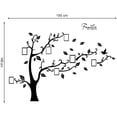 thumbnail image 4 of Tree Wall Stickers 3D DIY Family Photo Frame Tree Wall Decal Sticker Murals Wall Décor, 4 of 4