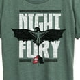 thumbnail image 3 of How to Train Your Dragon - Night Fury Flight - Women's Short Sleeve Graphic T-Shirt, 3 of 5