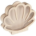 thumbnail image 2 of Seashell Display Box, Wooden Sea Shell Storage Box with Acrylic Panel, Unique Clam Shell Holder, Ideal for Home and Office Decor, Efficient Storage Solution, 2 of 6