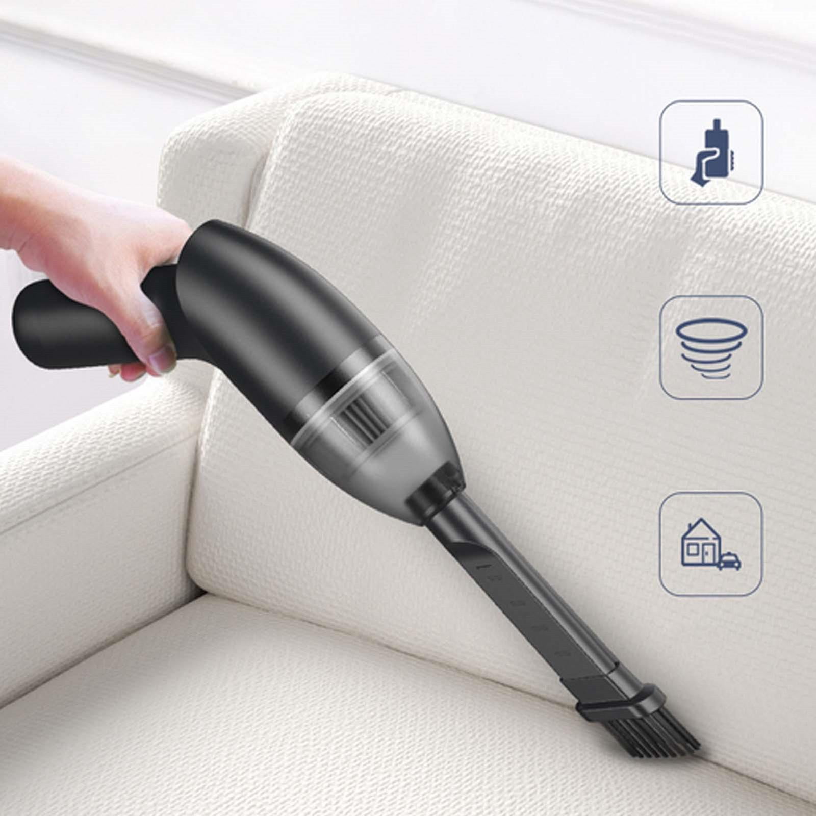 Car Vacuum Cleaner 4000PA Powerful Handheld Vacuum Cleaner Hair Car Sofa Computer Laptop