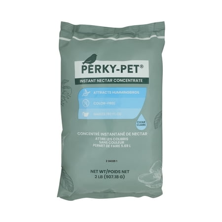 Perky-Pet Clear Powder Hummingbird Nectar Concentrate, 2 lb