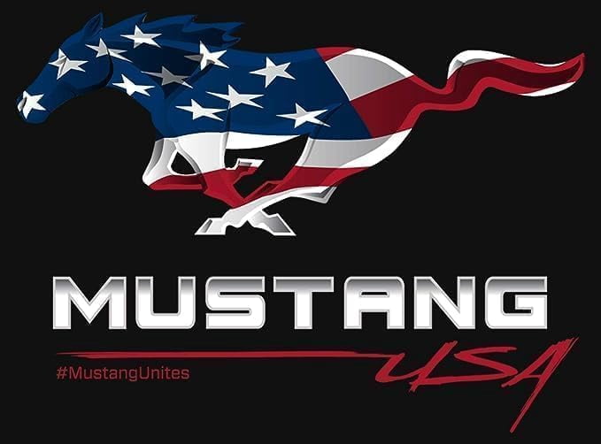 JH DESIGN GROUP Men's Ford Mustang USA T-Shirt