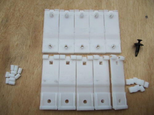 10x Retainer Bumper Clips For Ford Crown Victoria Mercury Grand Marquis Marauder