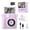 Purple, variant on Instant Print Camera for Kids, Christmas Birthday Gifts Girls Boys Age 3-12, HD Digital Video Cameras Toddler, Portable Toy 3 4 5 6 7 8 9 10 Year Old Girl with 32GB SD Card-Pink