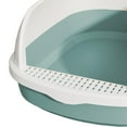 thumbnail image 3 of Caja de arena para gatos Perfecl Bandeja de arena alta Azul S, 3 of 8