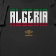 thumbnail image 2 of Umbro Men's Algeria Stacked Soccer T Shirt (Black, S-XXXL), 2 of 4