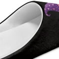 thumbnail image 5 of Chririnla Wizard Black Cat Bedroom Plush Slippers Soft Fuzzy Fluffy Cozy Comfy Fur Lined Washable Comfortable Ladies Girls Slippers, 5 of 7