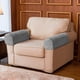 thumbnail image 1 of Funda para reposabrazos de sofá, impermeables, elásticas, lavables a , juego de 2 para sillón reclinable, antideslizante, Gris Baoblaze Funda para reposabrazos de sofá., 1 of 8