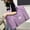 Purple, variant on VALSEEL Home Storage ClearanceFoldable Travel Duffel Bag, Tote Carry Luggage Person Item Bag Sport Duffle Weekenders Carry Overnight For Women Girls