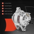 thumbnail image 6 of A-Premium Alternator Compatible with Chrysler Town & Country, Daytona, LeBaron & Dodge Dakota, Caravan, B150/B250/B350, D100/D150/D250/D350, W100/W150/W250/W350, 12V 75/90A 4-Groove Pulley Clockwise, 6 of 8