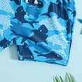thumbnail image 5 of Utlike Boys Swim Trunks Toddler Kids Baby Boys Summer Print Shorts Beach Swimwear Swimming Trunks Size 3 Years-4 Years, 5 of 7