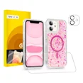 thumbnail image 1 of Funda Para iPhone Magsafe + Mica Pantalla +mica Cámara Mujer, 1 of 7