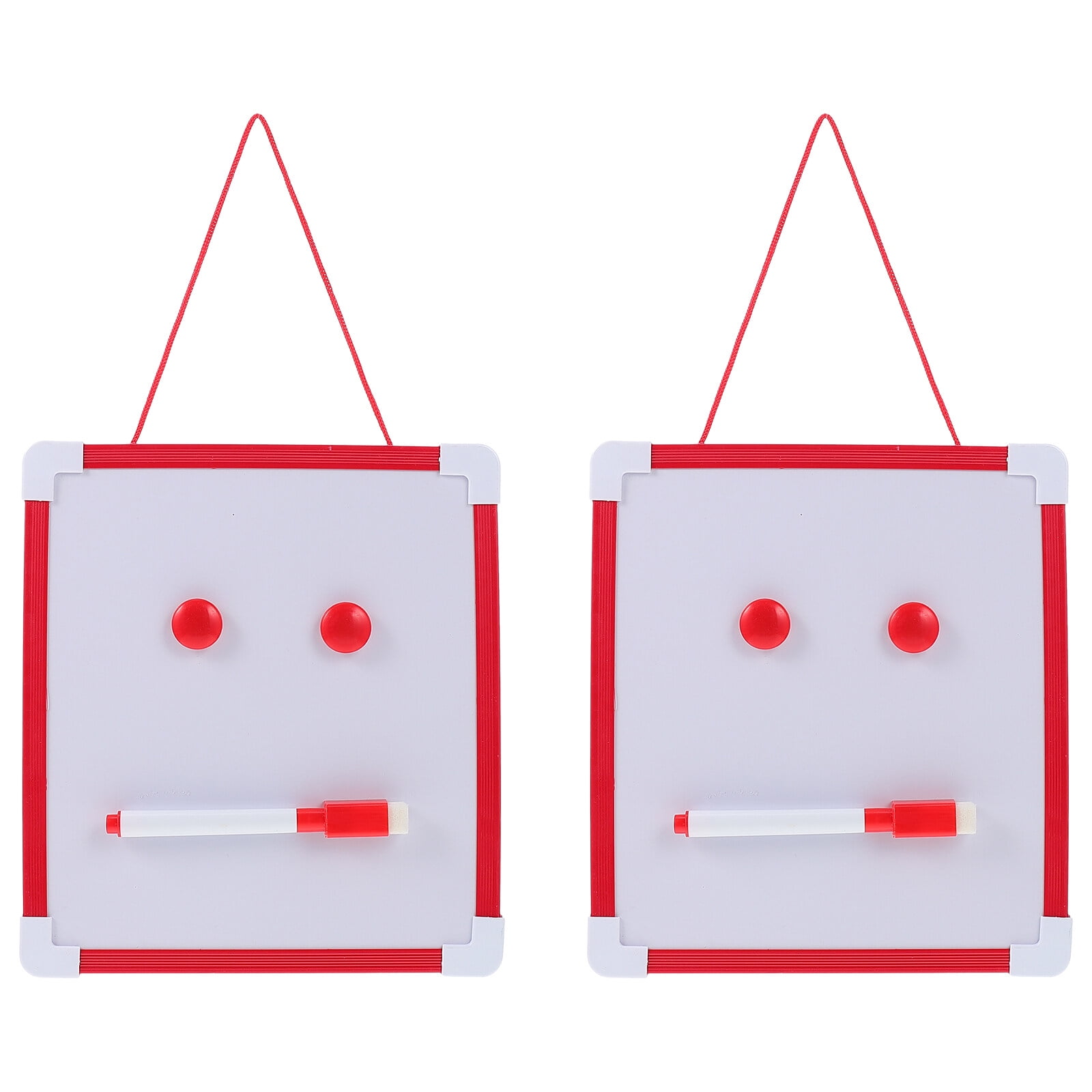 Hanging whiteboard 2 Sets of Hanging Whiteboards Children Graffiti