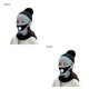thumbnail image 3 of Minnieouse Bufanda para mujer, conjuntos de invierno, gorro, máscara, cuello, protección facial, accesorio para niñas, bufanda de bola para Type3 NO3, 3 of 6