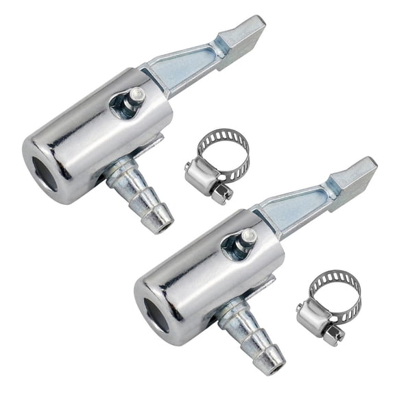 1/4inch Locking On All Metal Air Chucks Air Compressor Portable Tires Inflator Tires Chucks Hose End with Connectors