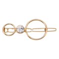 thumbnail image 2 of 2 Pack De Horquillas De Metal Geométrico Para Niñas, Horquilla, Pinzas Para El Cabello, Pinzas Para El Cabello, Joyas Para El Cabello Zulema Pinza de pelo geométrica para mujer, 2 of 8