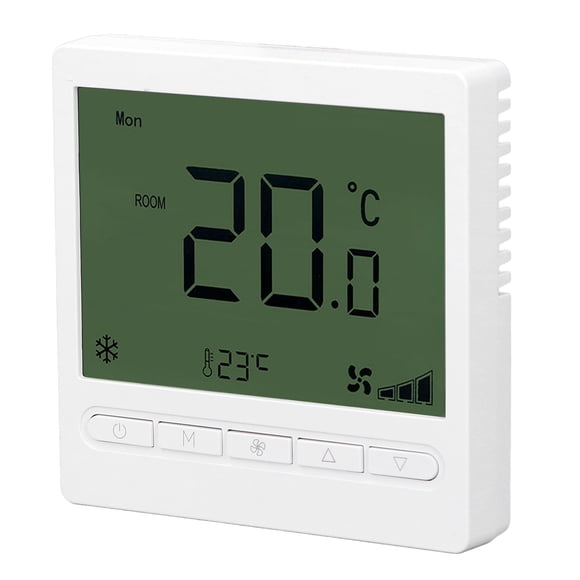 Smart Fan Coil Thermostat,Smart Fan Coil Thermostat Plumbing Thermostat Smart Thermostat User-Friendly Design