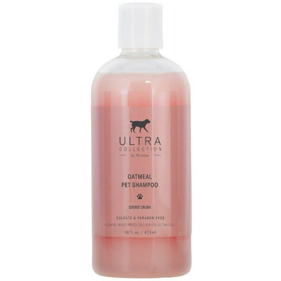 Nilodor Ultra Collection Oatmeal Dog Shampoo Cookie Crush Scent [Dog, Shampoos Regular] 16 oz