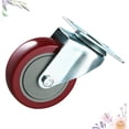 thumbnail image 3 of FUTUREORYY 2 Pcs Roues Industrielles TPR avec Fonctionnement Silencieux pour Usage Intensif, 3 of 8