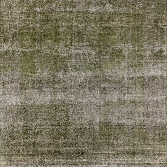 Ahgly Company Machine Washable Indoor Square Industrial Modern Bullet Shell Brown Area Rugs, 8' Square