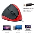 thumbnail image 3 of High Precision Optical Mice,Wireless Portable Mobile Mouse Optical Mice,6 Buttons for Small Hand RED, 3 of 8