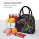 thumbnail image 5 of Balery Dragon with Colorful Tail Bolsa de Almuerzo para Mujeres, Caja de Almuerzo, Bolsa de Almuerzo Pequeña Impermeable, Tote de Almuerzo Reutilizable con Gran Capacidad, 5 of 6