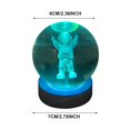 thumbnail image 2 of 3d Glowing Crystal Ball Night Light Ornament Creative Coloful Night Scene Lamp With Base For Home Decor Gift, 2 of 9