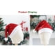 thumbnail image 5 of Moyic Sombrero de Navidad Festival de Papá Noel Fiesta Año Nuevo Escuela Comedor Bar Decoración de jardín Gorro de felpa Cumpleaños para adultos Cocina y Comedor Plata Moyic HA065386-03, 5 of 6