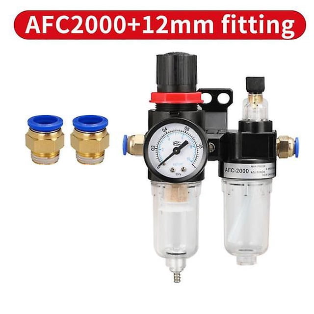 New Air Compressor Filter Afc-2000 Pneumatic Filter Air Regulator Fittings Compressor Oil Water Separation Meter Air Treatment