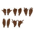 thumbnail image 2 of Partes del cuerpo personalizadas pares de manos  negro para accesorios RBL Yotijar  Muñecas manos, 2 of 6