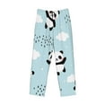 thumbnail image 4 of Balery Men'S Cute Panda Bear Pants,Sleepwear Pants,Pajama Pants,Pj Bottoms Drawstring And Pockets-Small, 4 of 9