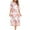 White, variant on TMOYZQ Women Zipper Up 3/4 Sleeves Robe Loungewear Sleep Dress Full Length Floral Print Sleepwear Housecoat Nightgown Loose Comfy Long Bathrobe with Pockets S-XXL