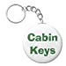 thumbnail image 3 of A&T Designs Cabin Keys 2.25" Keychain House Home Vacation Lake, 3 of 6