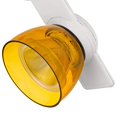 thumbnail image 4 of Benjara BM220809 12W Integrated LED Track Fixture with Polycarbonate Head, White & Yellow, 4 of 5