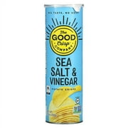 The Good Crisp Company, Potato Crisps, Sea Salt & Vinegar, 5.6 oz Pack of 2