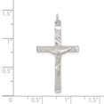 thumbnail image 4 of Sterling Silver Crucifix Pendant QC2865, 4 of 4