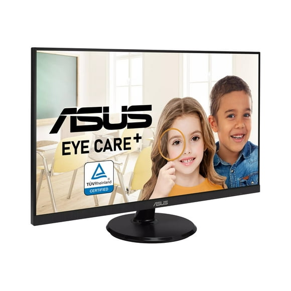 ASUS VA27DQF - LED monitor - gaming - 27" - 1920 x 1080 Full HD (1080p) @ 100 Hz - IPS - 250 cd/m�� - 1300:1 - 1 ms - HDMI, DisplayPort - speakers - black