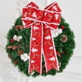 thumbnail image 2 of Diconna Ribbon Bow Hanging Ornaments Christmas Tree Decoration Pendant, 2 of 7