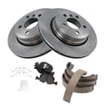 thumbnail image 2 of TRQ Rear Ceramic Brake Pad & Rotor Kit Fits 2004-2010 BMW X3 BKA28285, 2 of 6