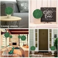 thumbnail image 4 of Artificial Topiary Ball Fake Boxwood Plant Decoration Balls for Garden Indoor Outdoor Home Wedding Birthday Party Decor,1PC, 4 of 7