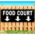 thumbnail image 1 of Food Court 13 oz Vinyl Banner With Metal Grommets, 1 of 4